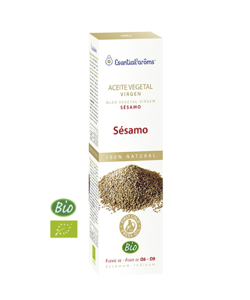 Aceite Vegetal de Sésamo BIO - Omega 6, 9, 100 ml