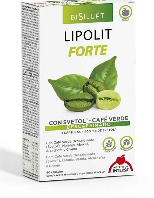 LIPOLIT FORTE con Café Verde Descafeinado (60 Caps.)