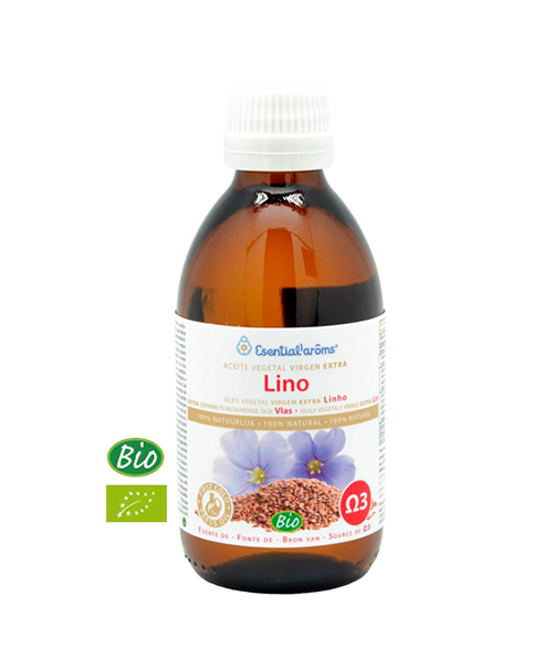 Aceite Vegetal de Lino BIO - Omega 3, 250 ml