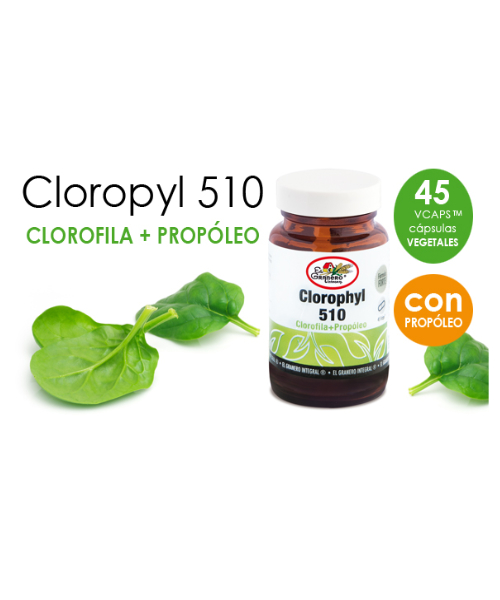 Clorophyl - Clorofila + Propóleo (45 Cápsulas)