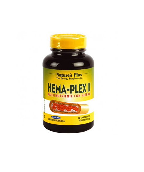 Hema-Plex II Multinutriente con hierro (60 Comprimidos)