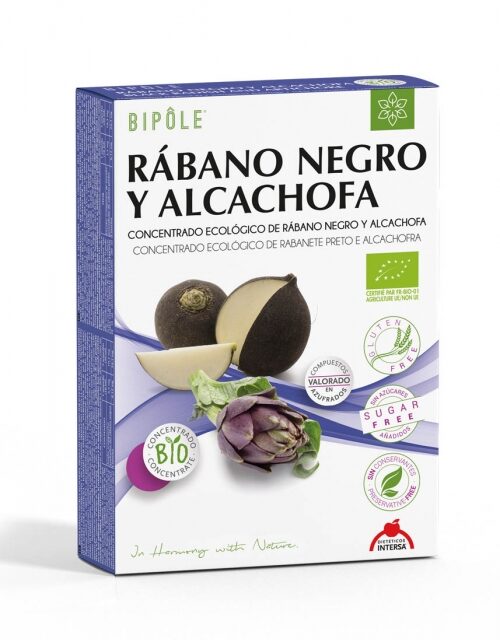 Bio Detox RÁBANO NEGRO Y ALCACHOFA Bipôle | Higado