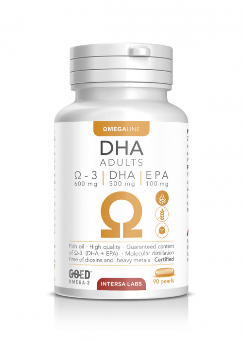 DHA ADULTOS - OMEGA 3 | DHA | EPA (90 perlas)