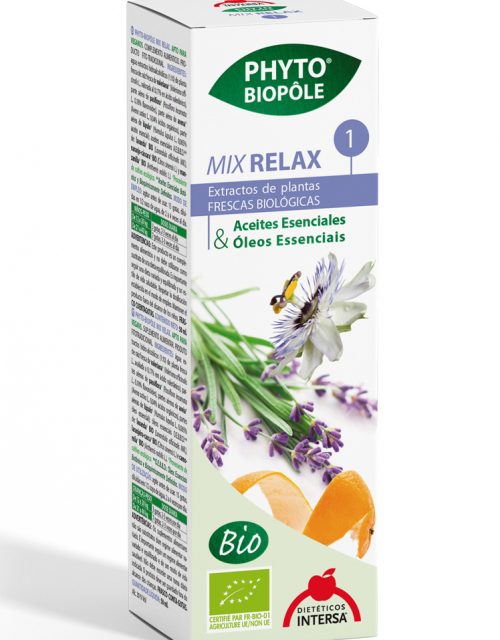 Phyto-Biopôle 1 MIX RELAX | Sinergia de plantas frescas y aromáticas con beneficios relajantes y antiestrés (50 ml)